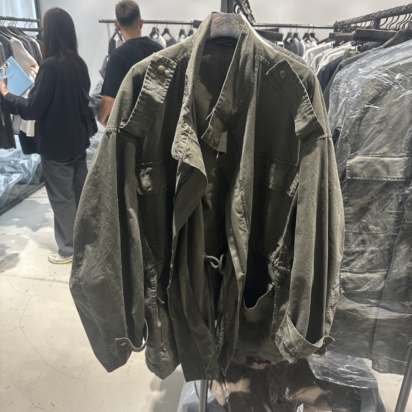 JANE BIRKIN韓國東大門代購女裝新款職業人氣熱賣夾克水洗JANE BIRKIN設計師品牌夾克圖色1