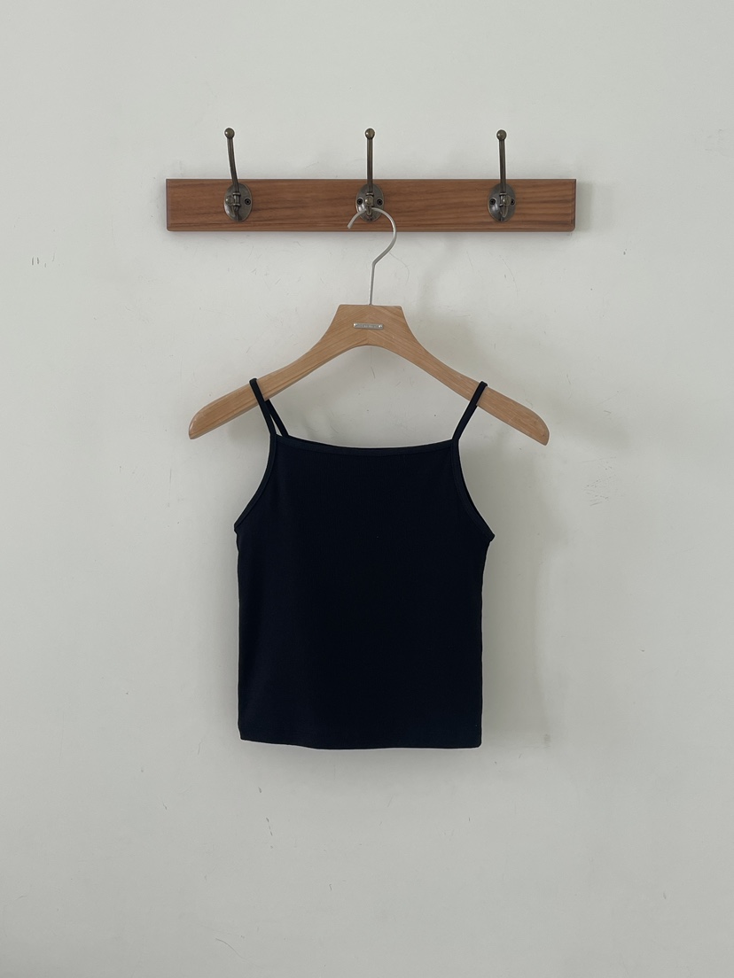 3 ANOTHER韓國東大門直郵女士新款26春夏吊帶背心奶油色3 ANOTHER吊帶/背心圖色3