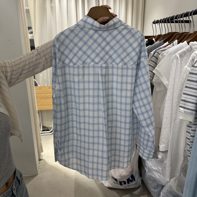 SIERRA韓國代購女裝新品推薦26春夏休閑職業熱賣襯衫蕾絲衫SIERRA襯衫/蕾絲衫