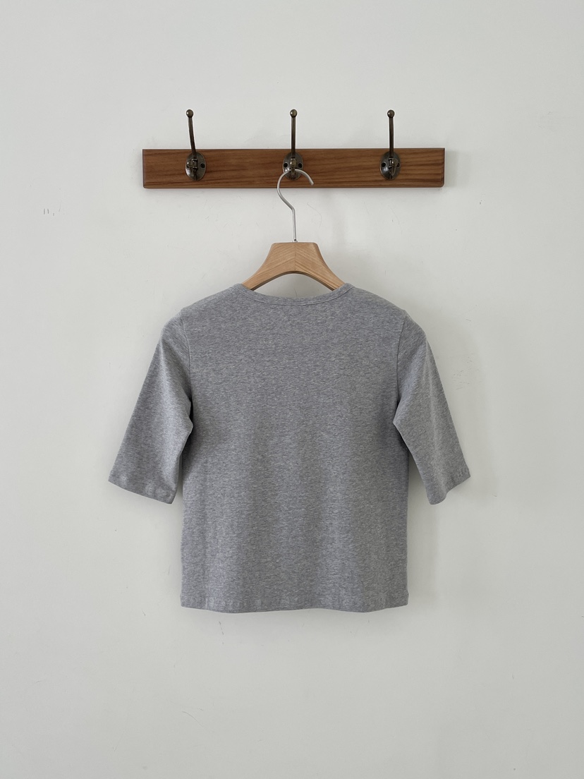 3 ANOTHER韓國東大門代購女士新款休閑26春夏推薦職業T恤3 ANOTHERT恤