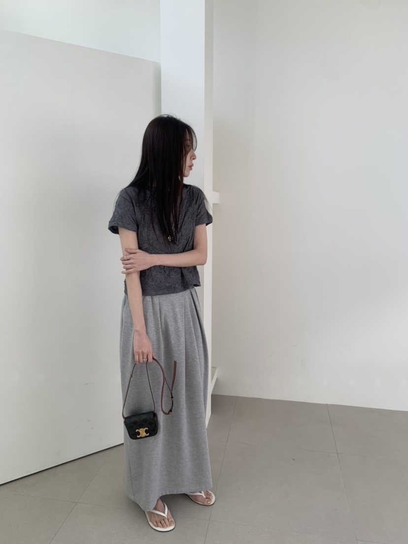 LE AVE韓國東大門直郵女裝新品休閑26春夏推薦人氣時尚長裙LE AVE長裙