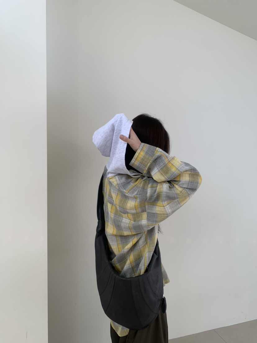 LE AVE韓國直郵實拍女裝新款職業休閑人氣襯衫蕾絲衫兜帽LE AVE襯衫/蕾絲衫