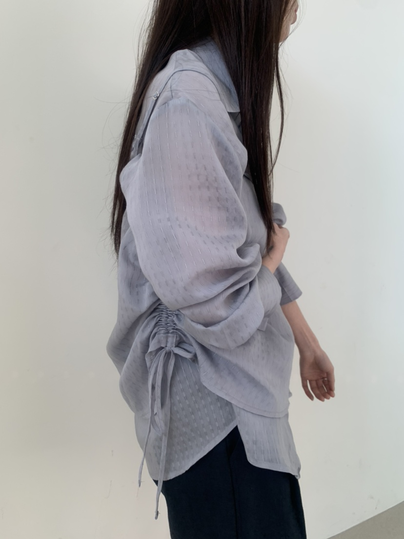 LE AVE韓國直郵實拍女裝新品職業熱賣推薦休閑襯衫蕾絲衫LE AVE襯衫/蕾絲衫