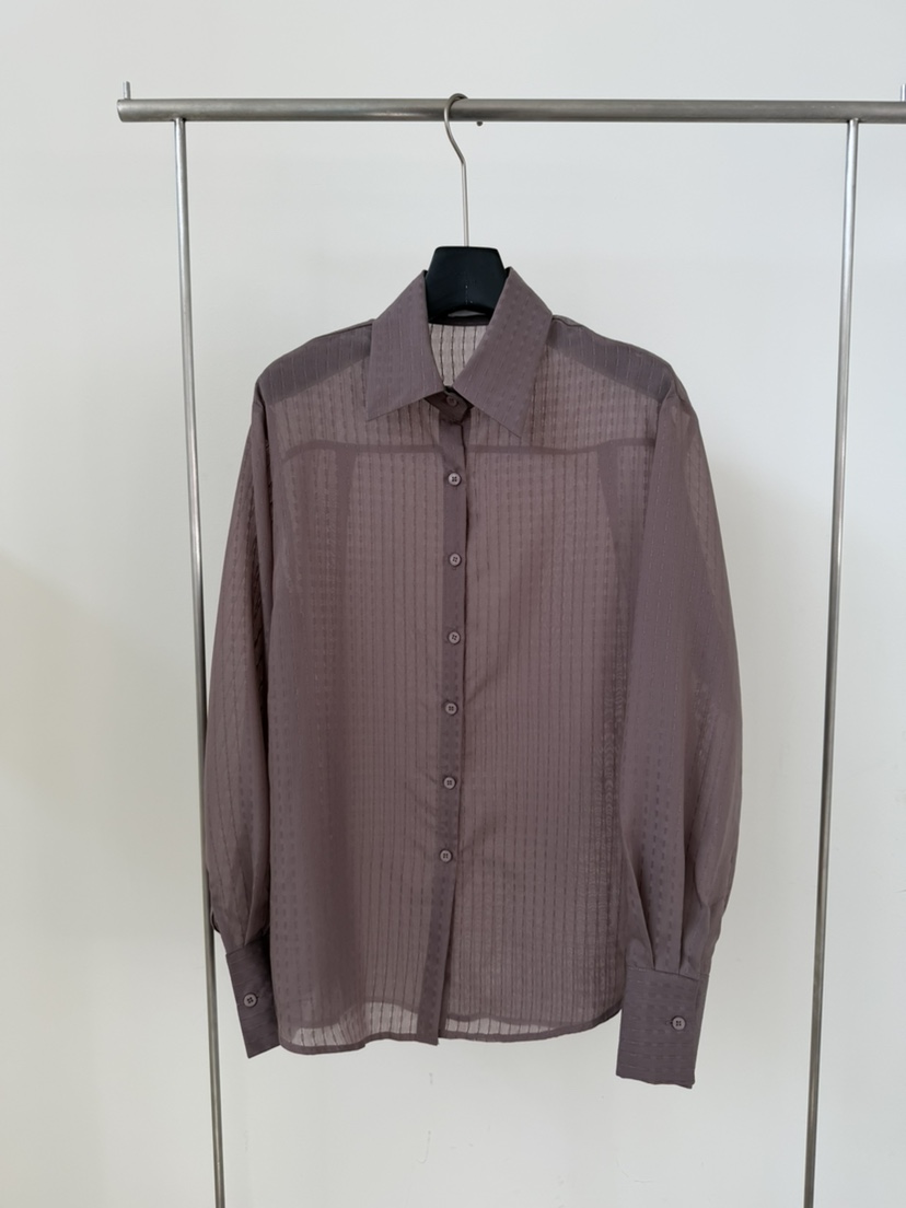 LE AVE韓國直郵實拍女裝新品職業熱賣推薦休閑襯衫蕾絲衫LE AVE襯衫/蕾絲衫圖色1