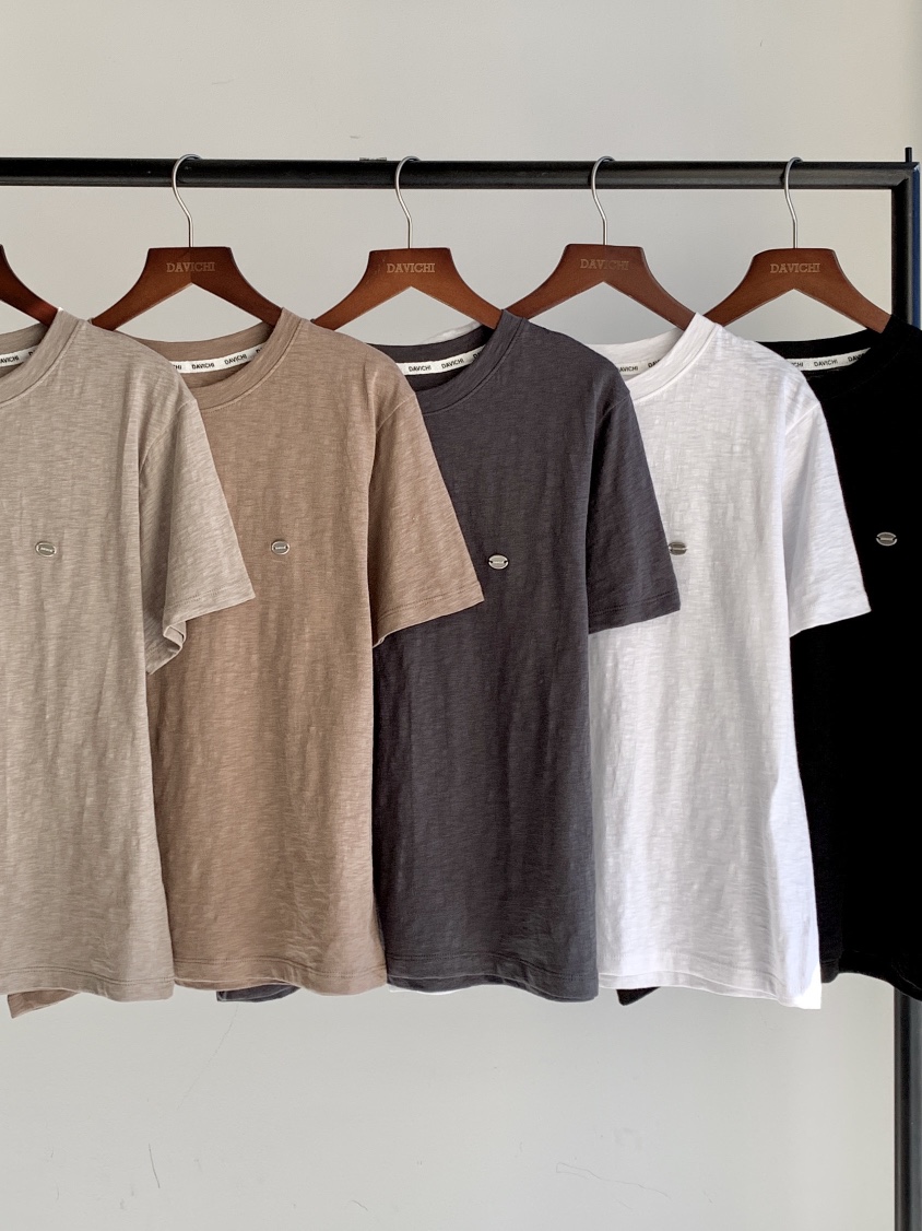 DAVICHI/D.SECOND韓國直郵實拍女士新款人氣26春夏熱賣T恤DAVICHI/D.SECONDT恤
