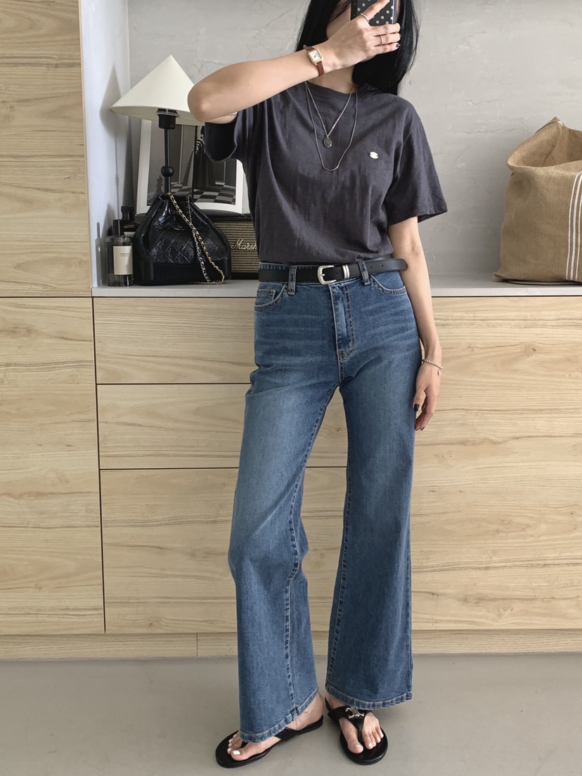 DAVICHI/D.SECOND韓國直郵實拍女士新款人氣26春夏熱賣T恤DAVICHI/D.SECONDT恤