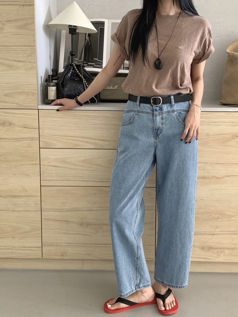 DAVICHI/D.SECOND韓國直郵實拍女士新款人氣26春夏熱賣T恤DAVICHI/D.SECONDT恤