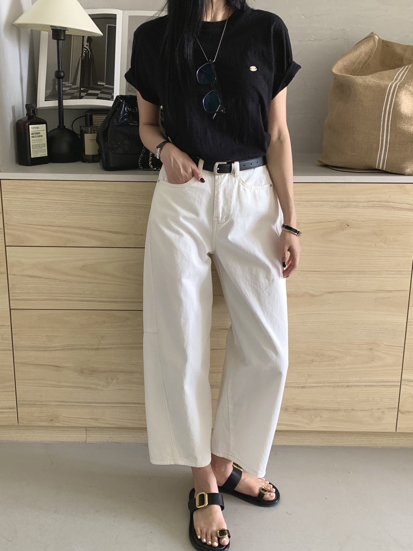 DAVICHI/D.SECOND韓國直郵實拍女士新款人氣26春夏熱賣T恤DAVICHI/D.SECONDT恤