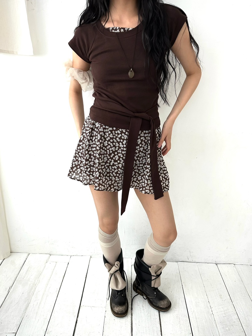 AWESOMESAUCE韓國直郵女士新款人氣熱賣26春夏時尚連衣裙AWESOME SAUCE連衣裙