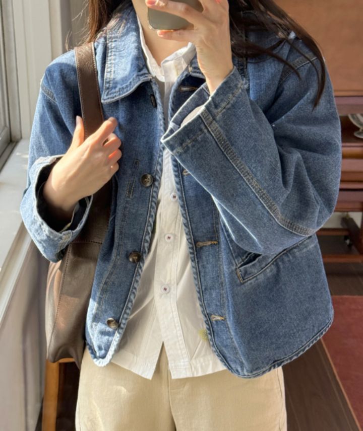 STAY HERE韓國東大門直郵女裝新品時尚26春夏熱賣推薦夾克STAY HERE夾克