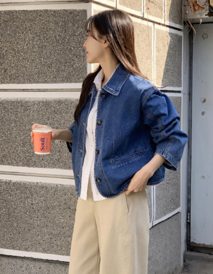 STAY HERE韓國東大門直郵女裝新品時尚26春夏熱賣推薦夾克STAY HERE夾克