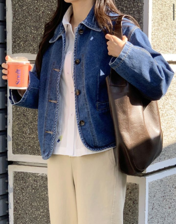 STAY HERE韓國東大門直郵女裝新品時尚26春夏熱賣推薦夾克STAY HERE夾克