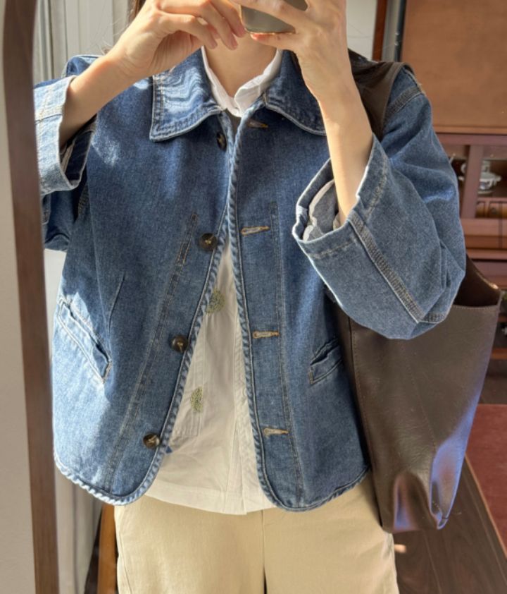 STAY HERE韓國東大門直郵女裝新品時尚26春夏熱賣推薦夾克STAY HERE夾克圖色1