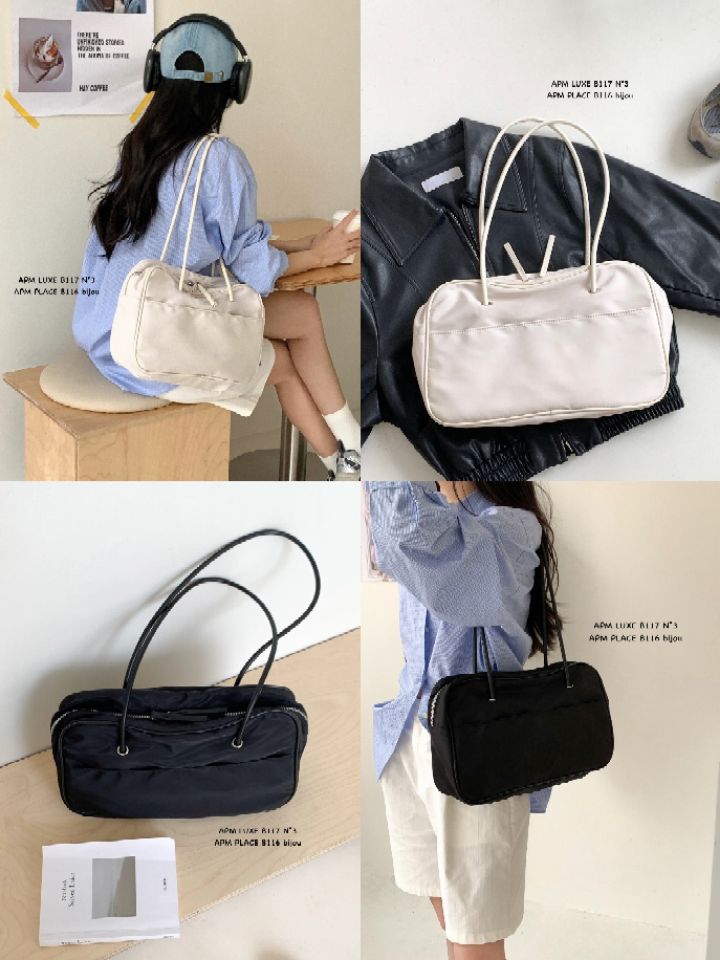 N3韓國東大門直郵女裝新款時尚職業人氣休閑26春夏單肩斜跨包N3單肩/斜跨包