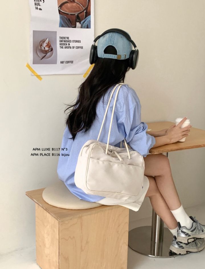 N3韓國東大門直郵女裝新款時尚職業人氣休閑26春夏單肩斜跨包N3單肩/斜跨包