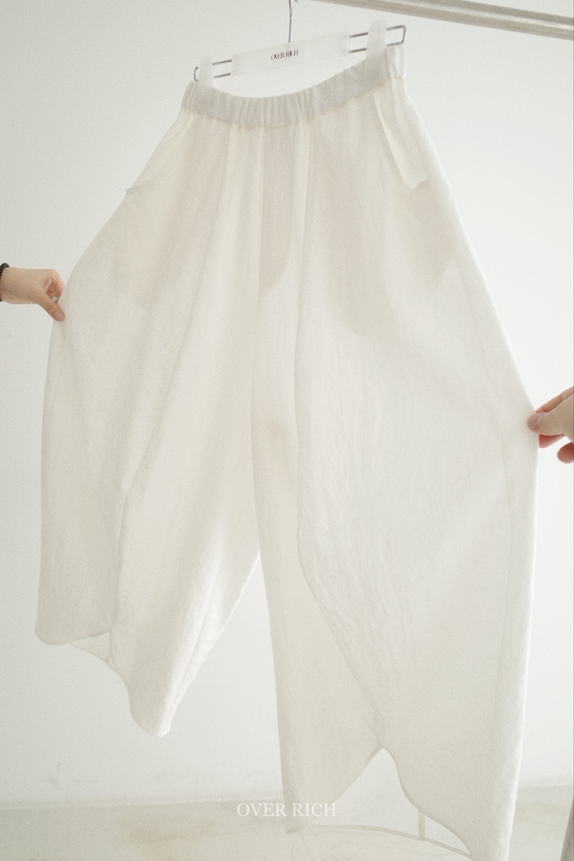 OVER RICH韓國直郵女士新品熱賣人氣推薦26春夏休閑休閑褲OVER RICH休閑褲