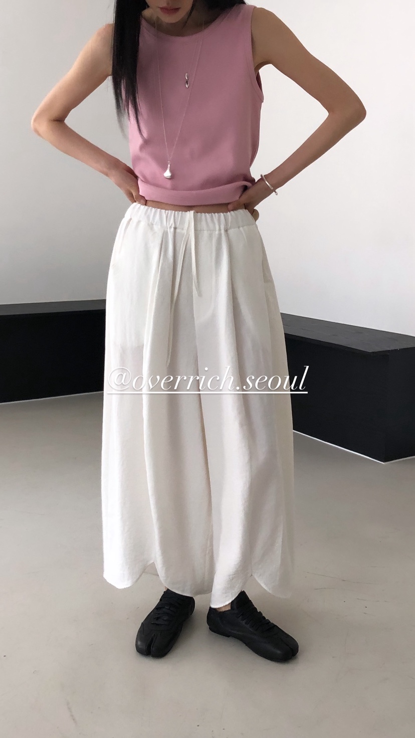 OVER RICH韓國直郵女士新品熱賣人氣推薦26春夏休閑休閑褲OVER RICH休閑褲
