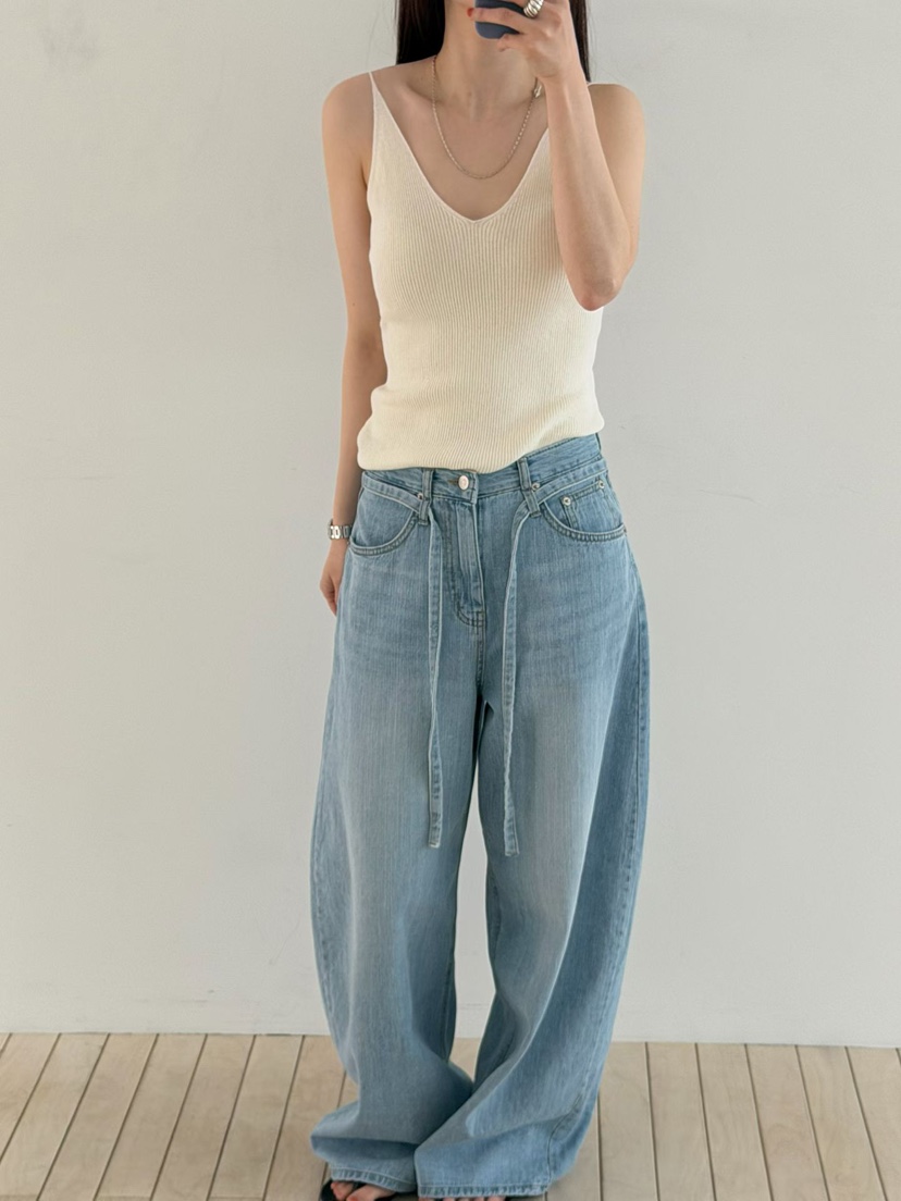 ARKIE/TAF韓國東大門直郵女裝新款熱賣26春夏職業吊帶背心ARKIE/TAF吊帶/背心