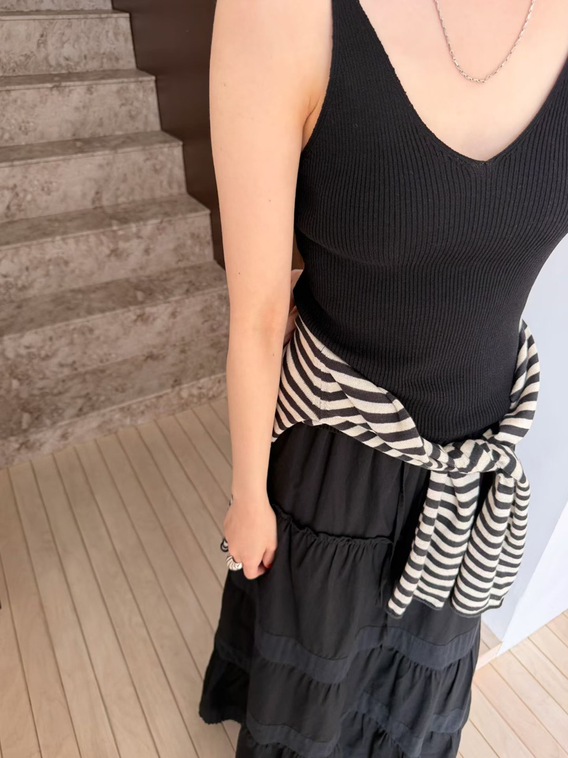 ARKIE/TAF韓國東大門直郵女裝新款熱賣26春夏職業吊帶背心ARKIE/TAF吊帶/背心