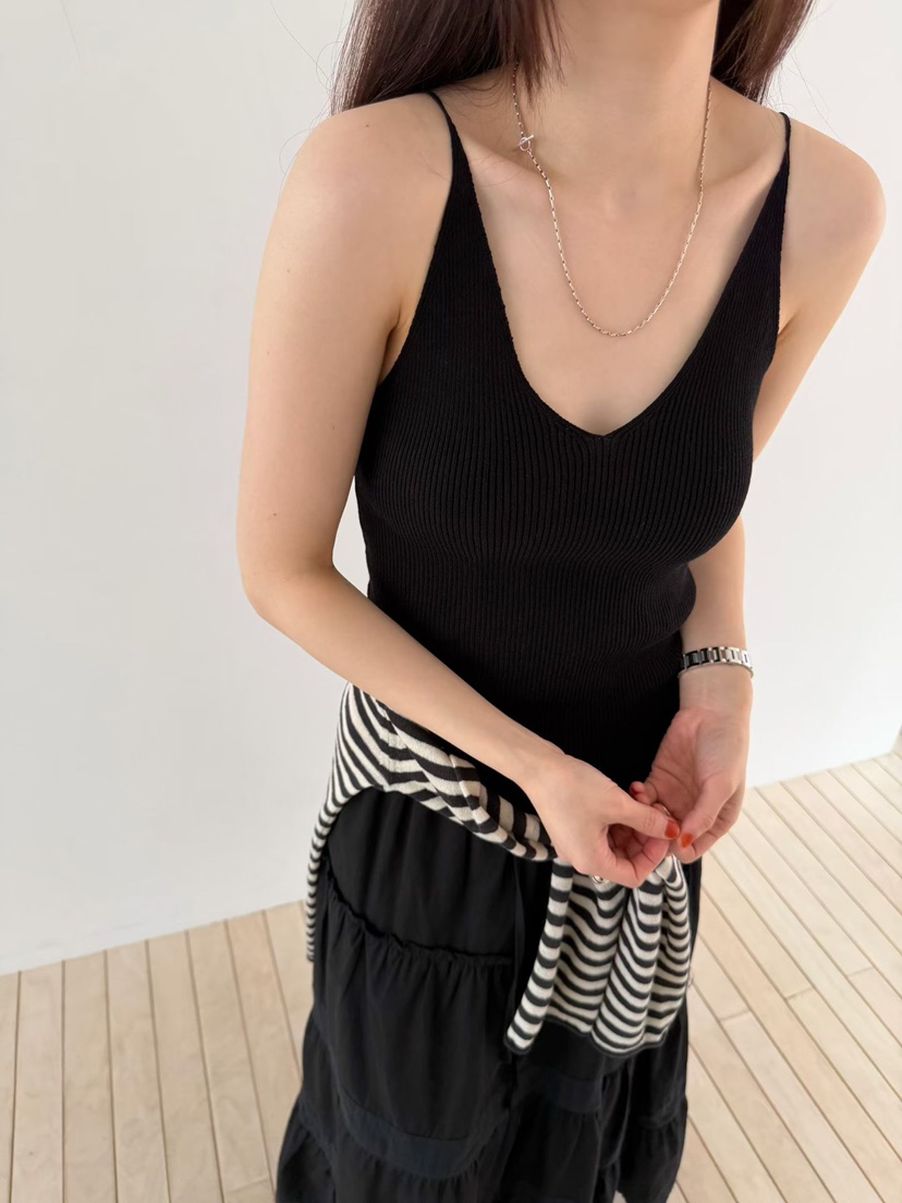 ARKIE/TAF韓國東大門直郵女裝新款熱賣26春夏職業吊帶背心ARKIE/TAF吊帶/背心