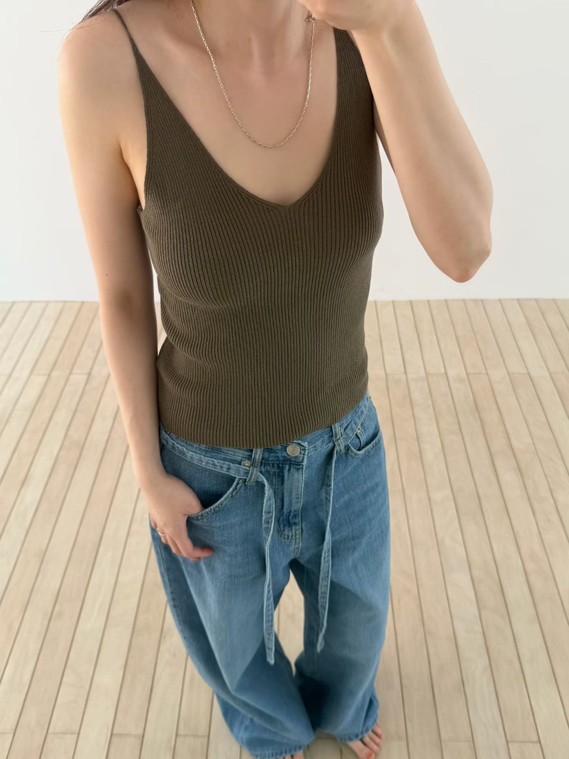 ARKIE/TAF韓國東大門直郵女裝新款熱賣26春夏職業吊帶背心ARKIE/TAF吊帶/背心