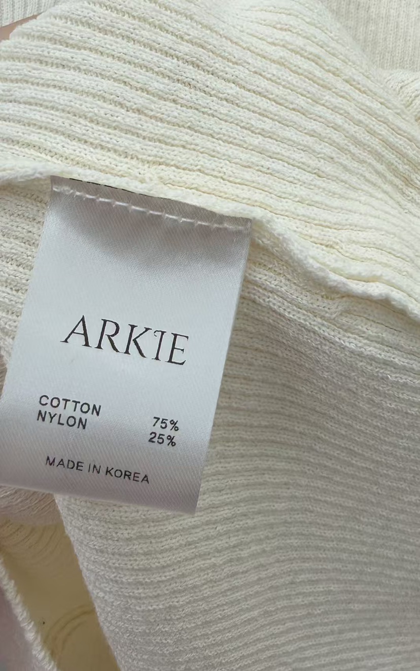 ARKIE/TAF韓國東大門直郵女裝新款熱賣26春夏職業吊帶背心ARKIE/TAF吊帶/背心