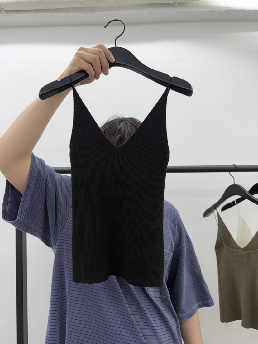 ARKIE/TAF韓國東大門直郵女裝新款熱賣26春夏職業吊帶背心ARKIE/TAF吊帶/背心圖色3