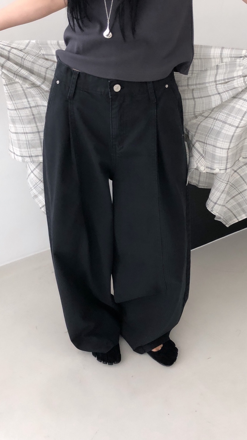 OVER RICH韓國東大門代購女裝新品推薦26春夏職業休閑褲OVER RICH休閑褲