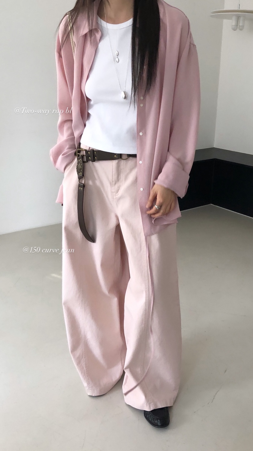 OVER RICH韓國東大門代購女裝新品推薦26春夏職業休閑褲OVER RICH休閑褲