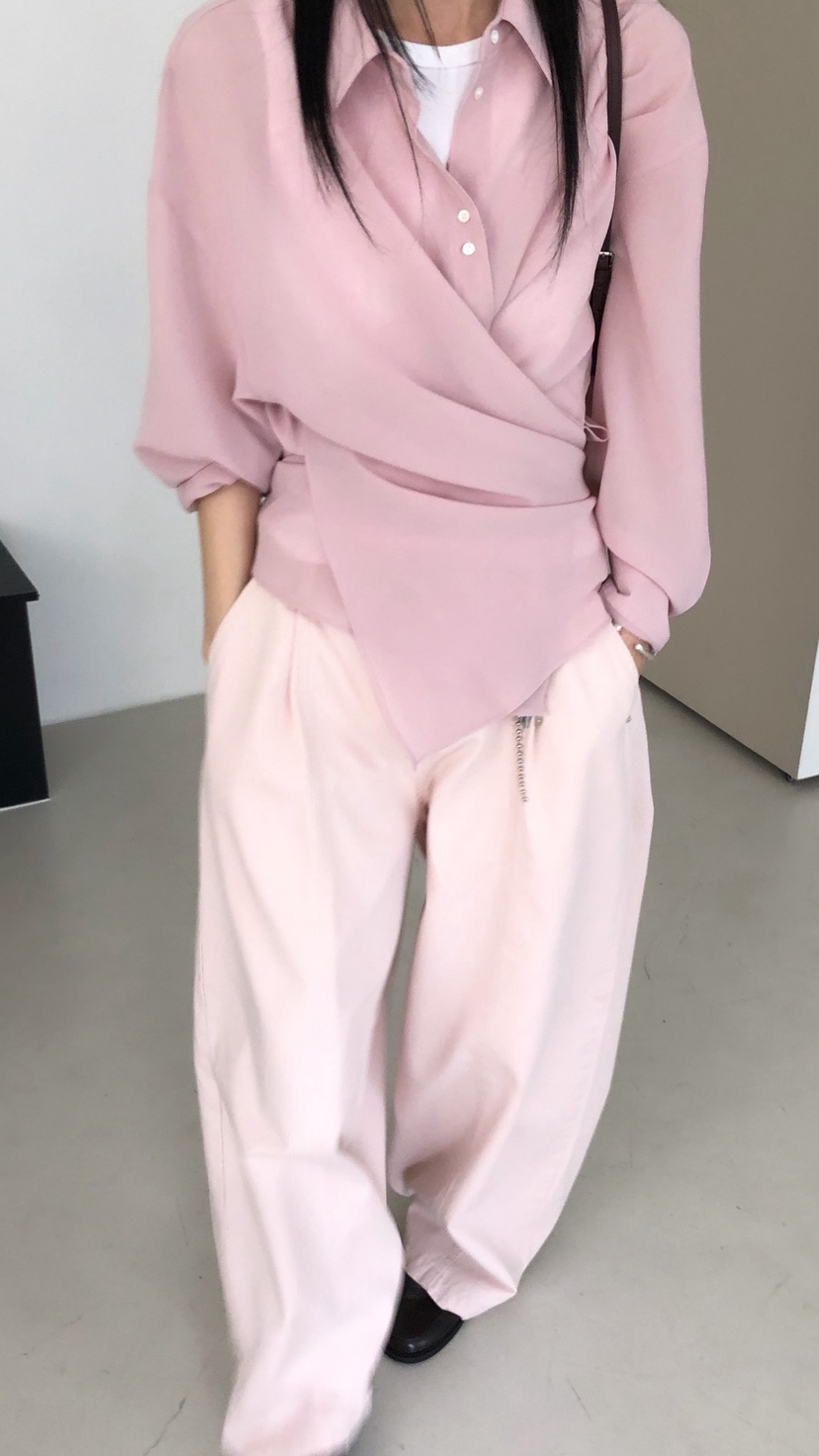 OVER RICH韓國東大門代購女裝新品推薦26春夏職業休閑褲OVER RICH休閑褲