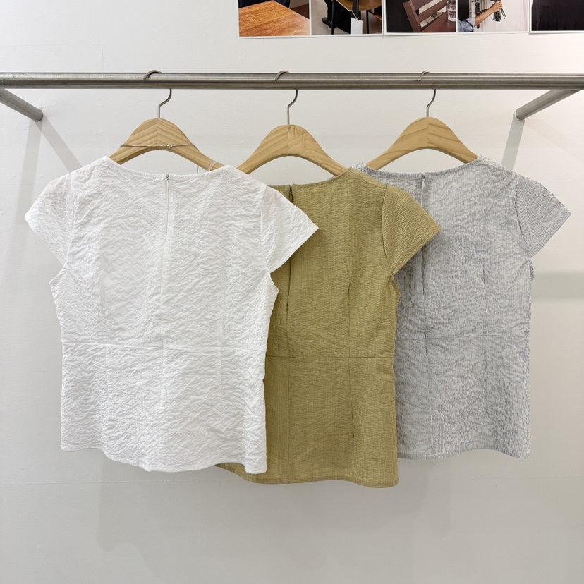 BOUND.A韓國東大門代購女裝新款職業休閑時尚襯衫蕾絲衫BOUND.A襯衫/蕾絲衫