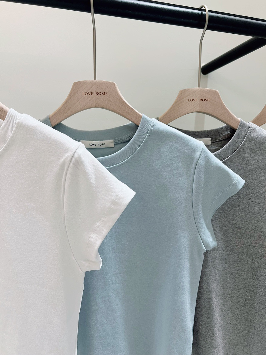LOVE ROSIE韓國代購女士新品時尚職業熱賣休閑人氣推薦T恤LOVE ROSIET恤