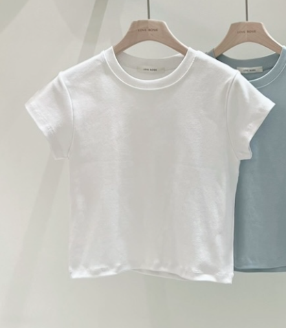 LOVE ROSIE韓國代購女士新品時尚職業熱賣休閑人氣推薦T恤LOVE ROSIET恤圖色1