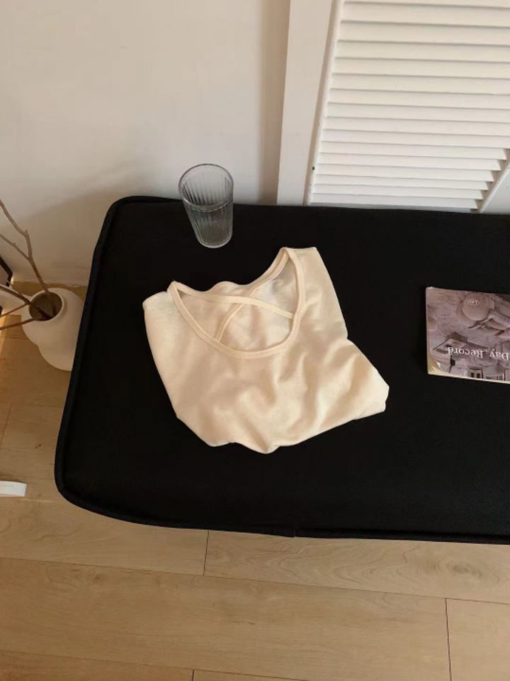 STAY HERE韓國東大門直郵女士新款時尚人氣26春夏T恤U領STAY HERET恤