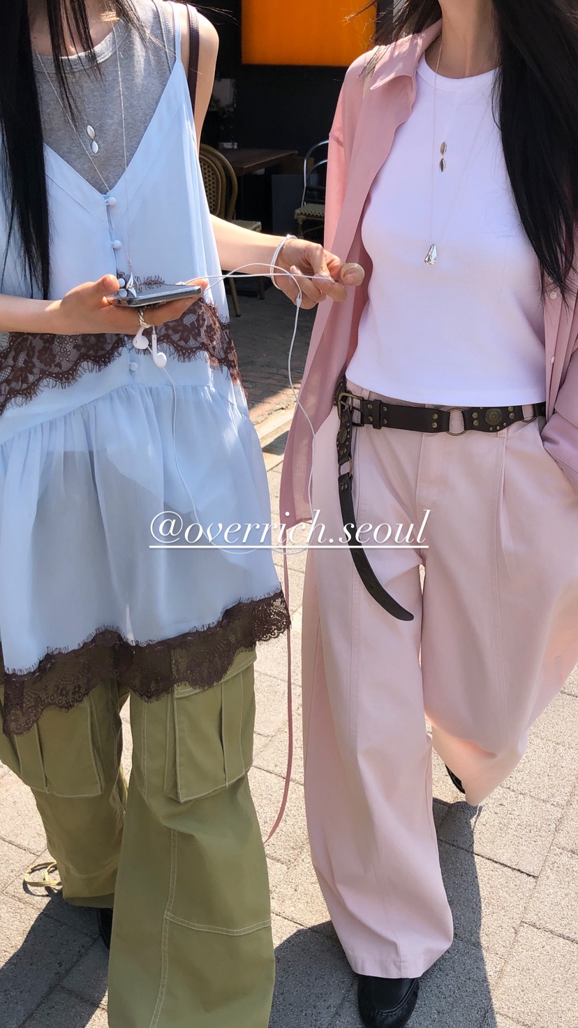 OVER RICH韓國代購女裝新品人氣26春夏推薦休閑時尚連衣裙OVER RICH連衣裙