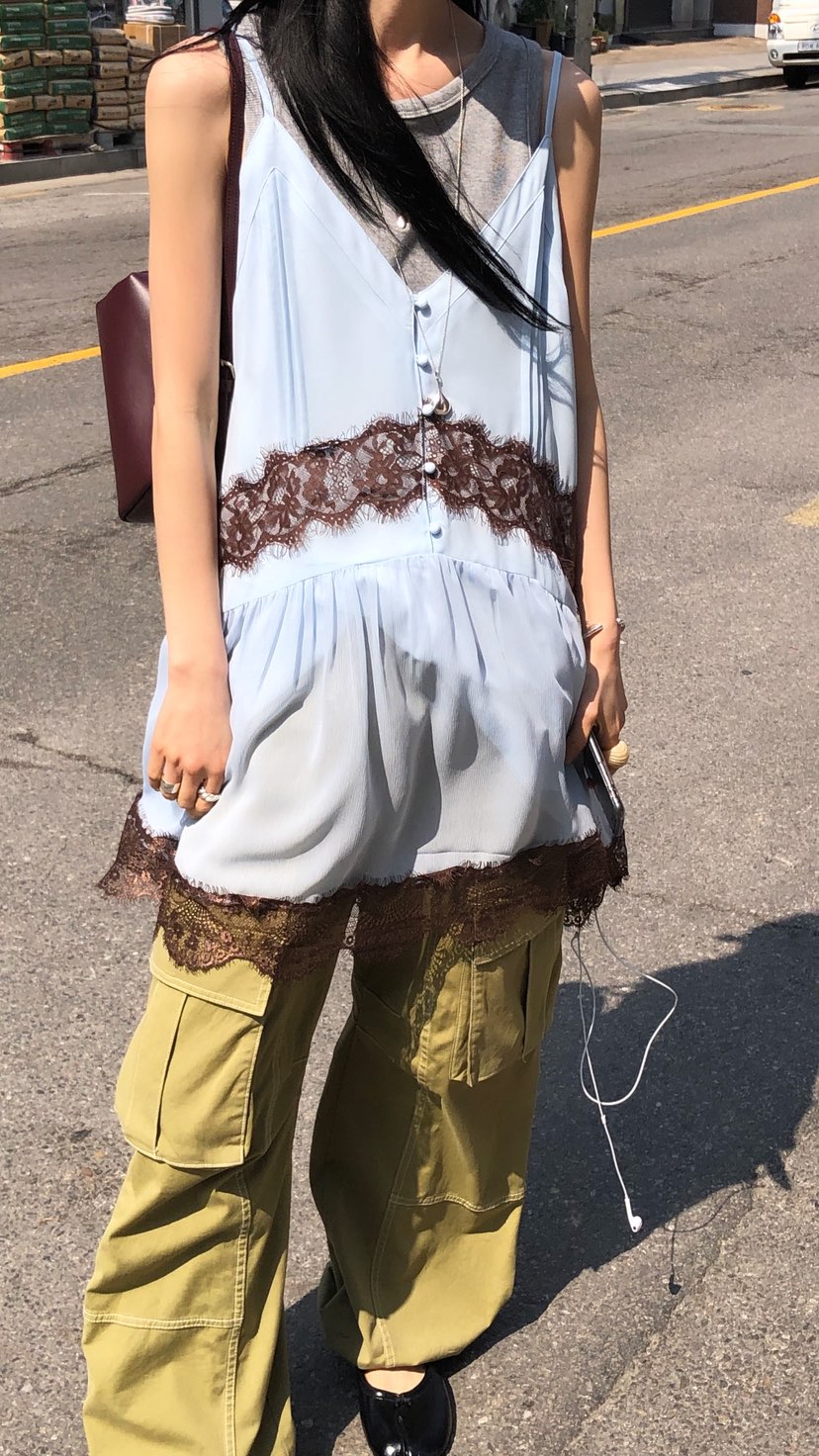 OVER RICH韓國代購女裝新品人氣26春夏推薦休閑時尚連衣裙OVER RICH連衣裙