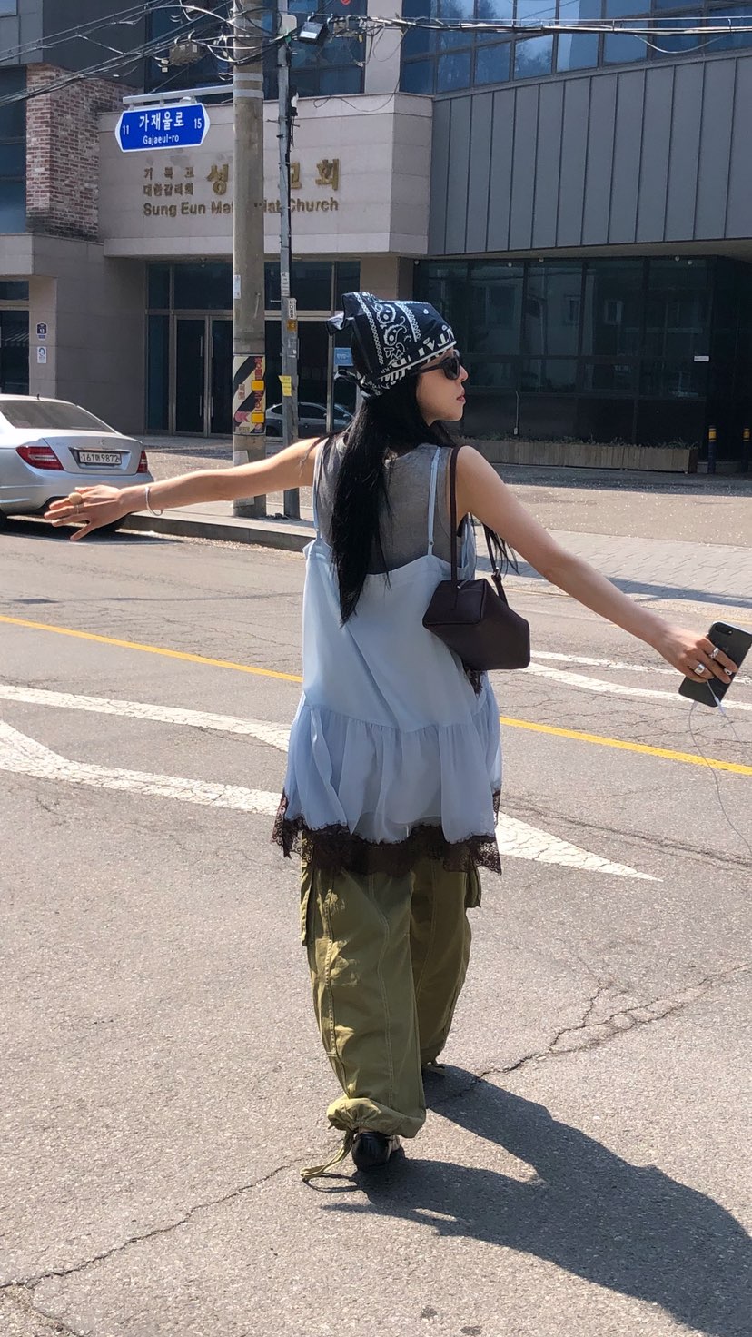 OVER RICH韓國代購女裝新品人氣26春夏推薦休閑時尚連衣裙OVER RICH連衣裙