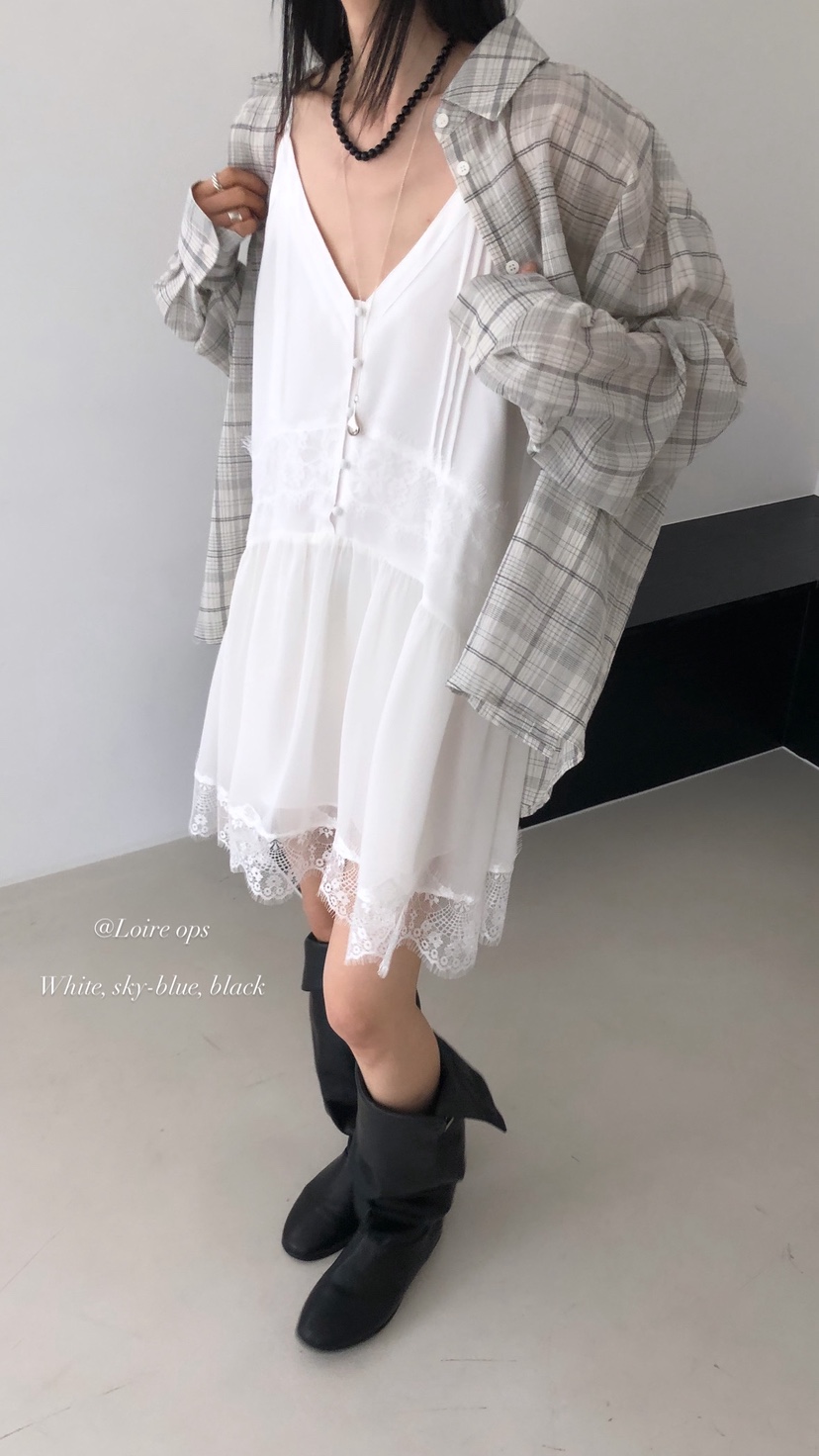 OVER RICH韓國代購女裝新品人氣26春夏推薦休閑時尚連衣裙OVER RICH連衣裙