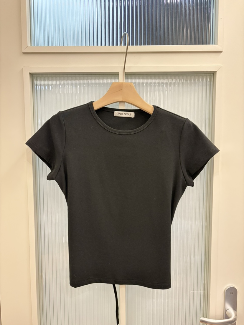 JADEMARKET韓國東大門代購女裝新款推薦熱賣26春夏T恤腰帶JADE SEOUL_MARKETT恤圖色3