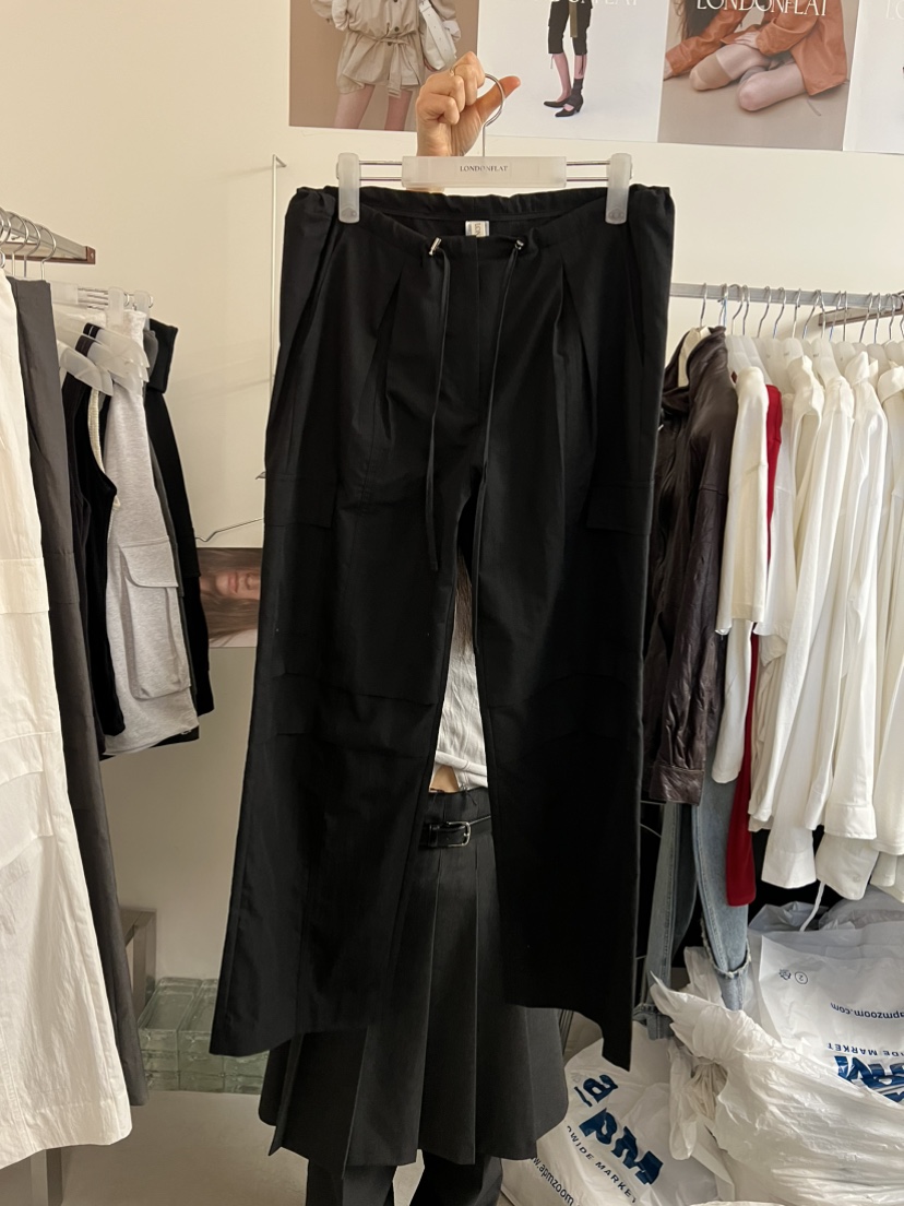 LONDON FLAT韓國直郵女裝新品職業熱賣休閑推薦休閑褲棉LONDON FLAT休閑褲圖色3