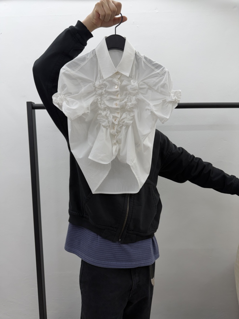 ARKIE/TAF韓國直郵實拍女士新品休閑推薦職業襯衫蕾絲衫ARKIE/TAF襯衫/蕾絲衫圖色1