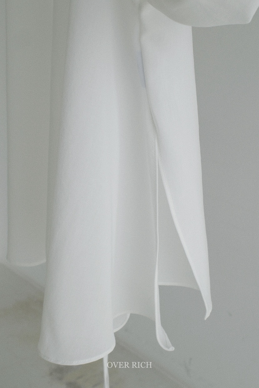 OVER RICH韓國代購女士新款26春夏時尚職業人氣襯衫蕾絲衫OVER RICH襯衫/蕾絲衫