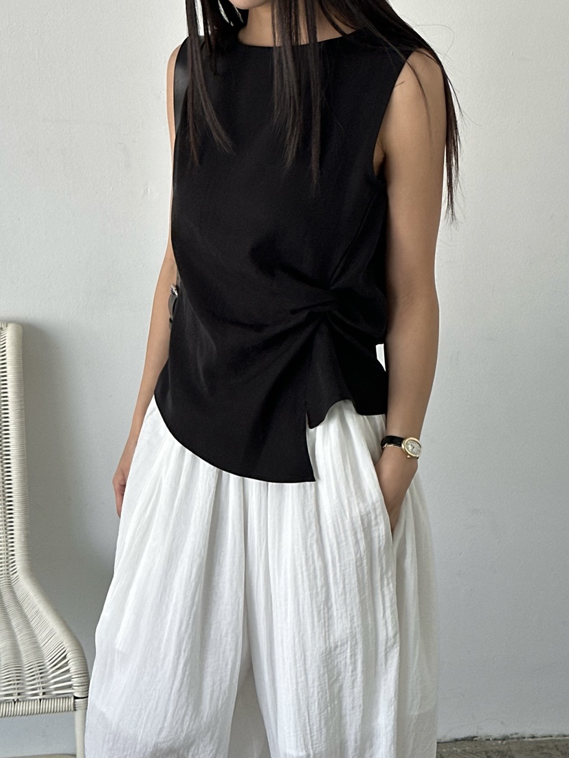 LE VASE韓國東大門直郵女裝新款26春夏推薦時尚襯衫蕾絲衫LE VASE襯衫/蕾絲衫圖色1