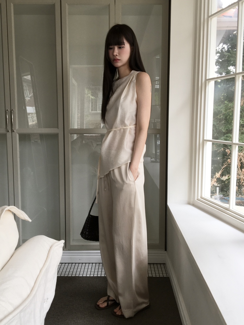 LEGACY韓國直郵女裝新款職業人氣熱賣吊帶背心含腰帶透明LEGACY吊帶/背心