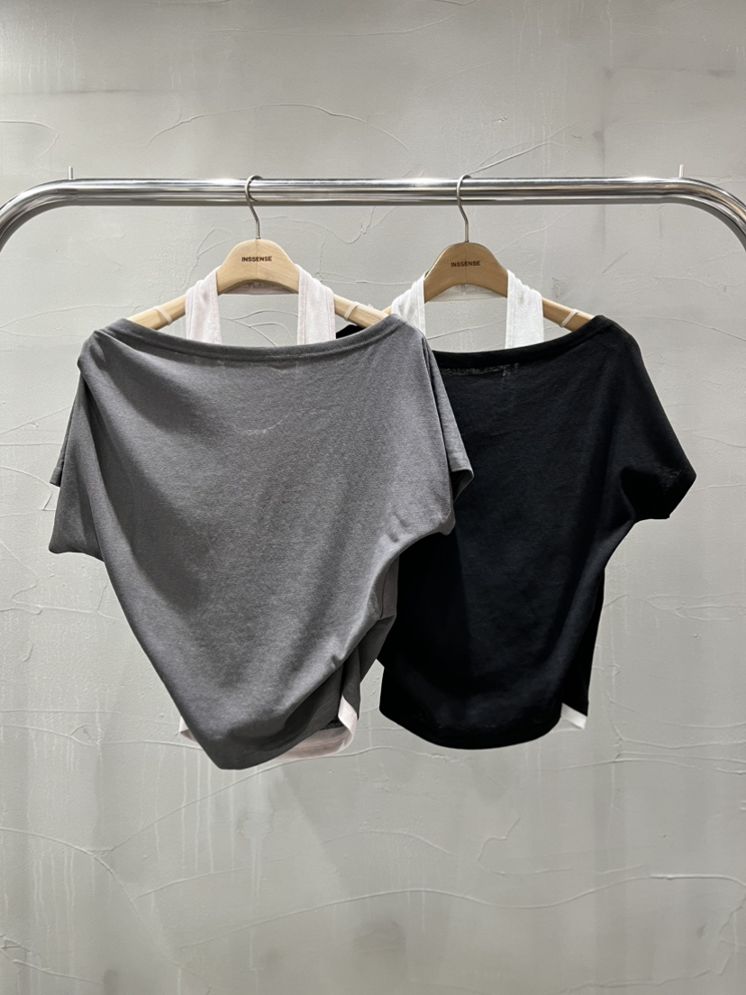 INSSENSE-A韓國代購女裝新品休閑熱賣職業時尚26春夏T恤INSSENSE-AT恤