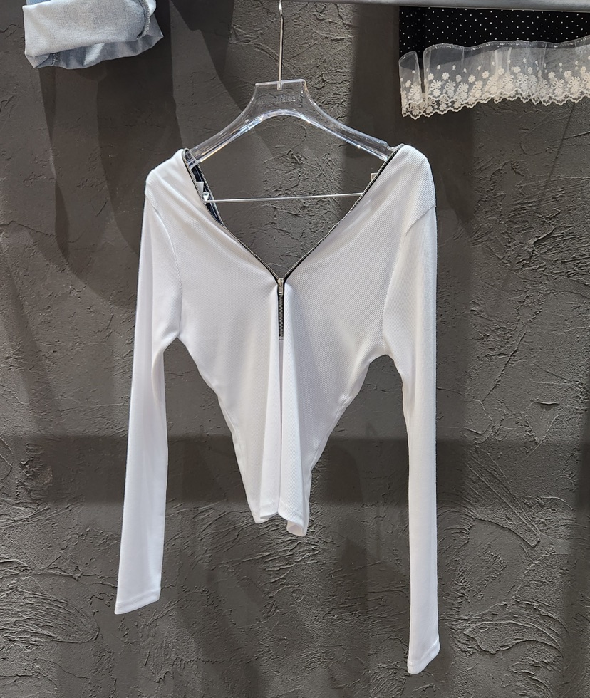 BLACK RIBBON-A韓國東大門代購女士新款熱賣職業長袖T恤BLACK RIBBON-A長袖T恤