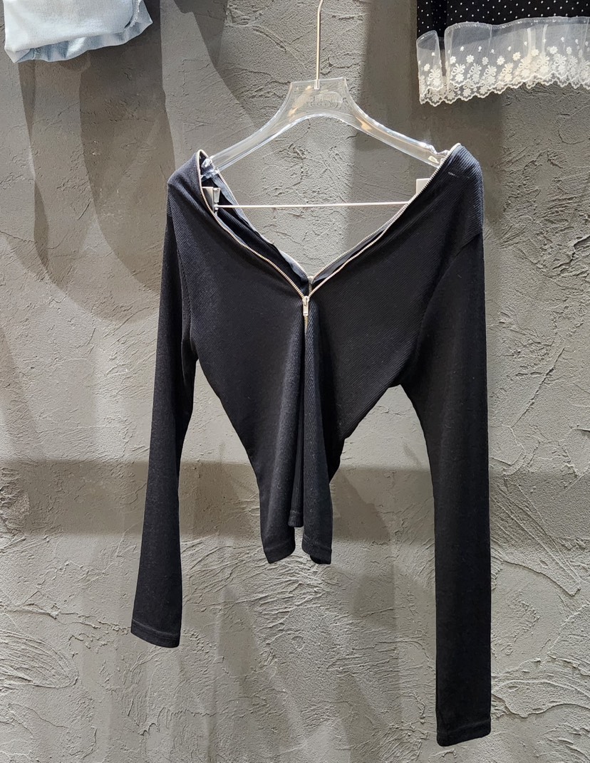 BLACK RIBBON-A韓國東大門代購女士新款熱賣職業長袖T恤BLACK RIBBON-A長袖T恤圖色2