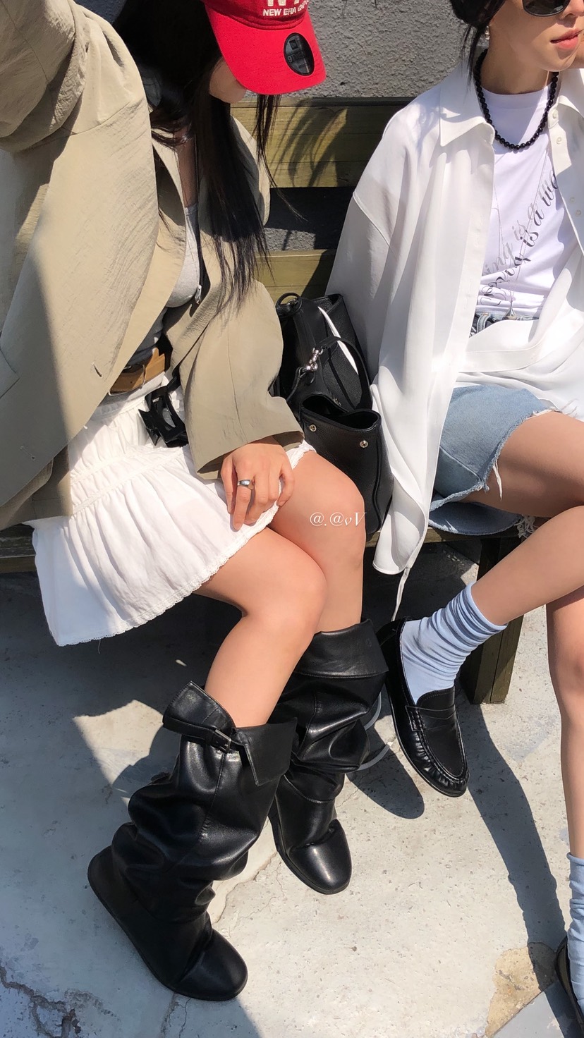 OVER RICH韓國東大門代購女裝新品26春夏職業半身裙中短裙OVER RICH半身裙/中短裙