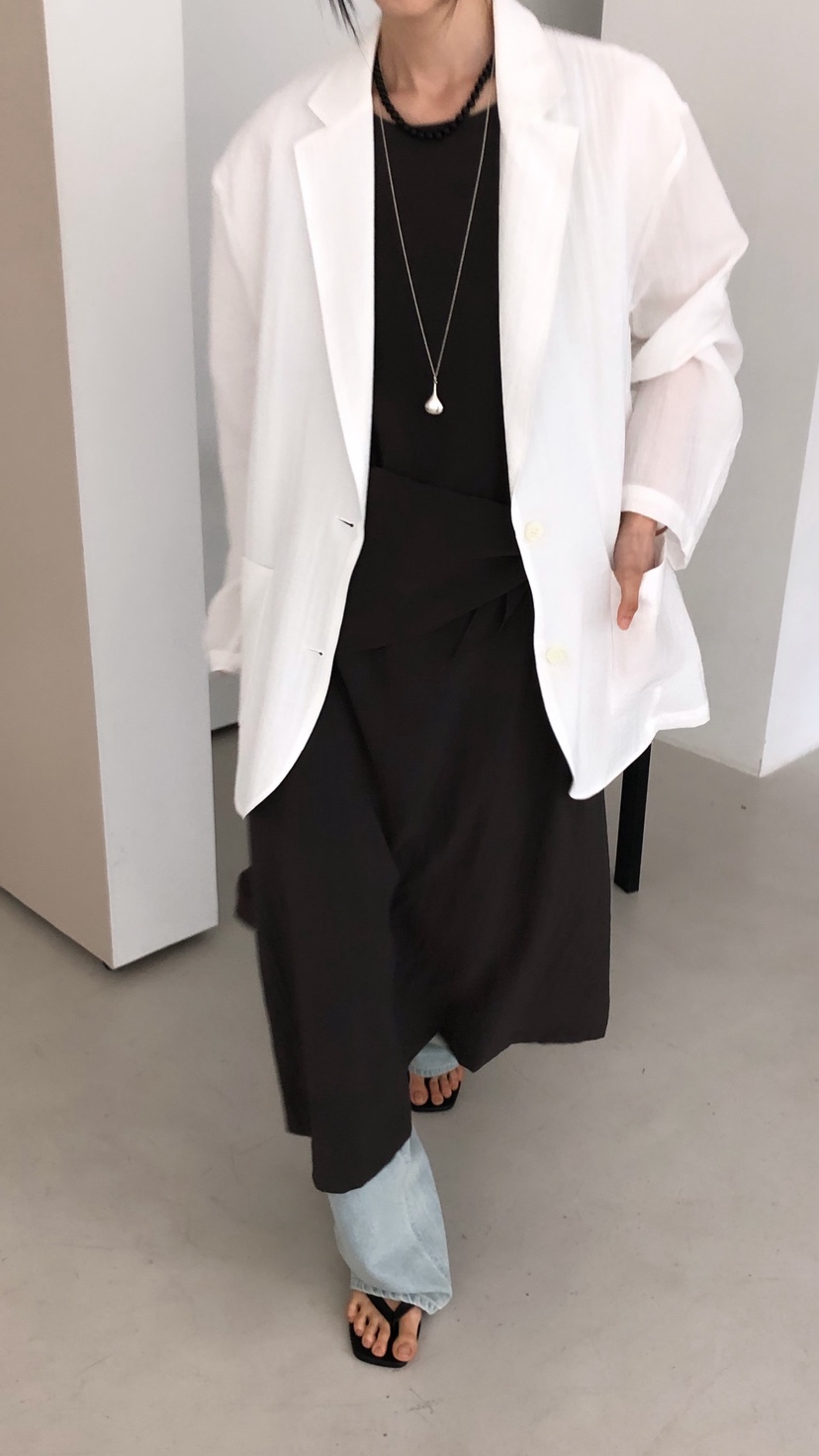 OVER RICH韓國代購女士新款熱賣休閑連衣裙不含絲巾圍巾OVER RICH連衣裙