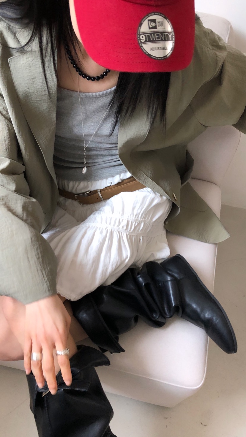 OVER RICH韓國直郵實拍女裝新款職業26春夏推薦休閑夾克OVER RICH夾克